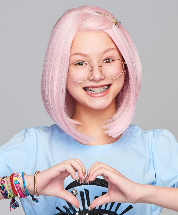 Sweetly Pink | Synthetic Lace Front Wig (Mono Part) - Ultimate Looks