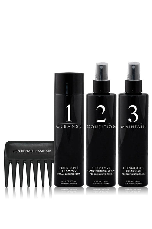 Synthetic Fibre Care System 4pc Kit - Ultimate Looks