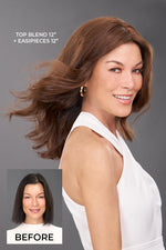 Top Blend Wig by Jon Renau | Remy Human Hair