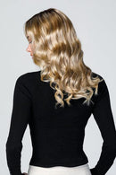 Top Coverage Wavy 18" Hair Addition by Jon Renau | Synthetic Hair Topper (Mono Top) - Ultimate Looks