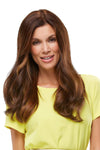 Top Form 18" Human Hair Addition | 100% Remy Human Hair Piece (Monofilament Base) - Ultimate Looks