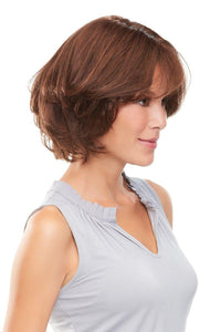 easiPart French 8" HH Hairpiece by easiHair |Human Hair (French Drawn Base) - Ultimate Looks
