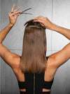 16" 8pc Straight Extension Kit | Heat Friendly Synthetic Clip In - Ultimate Looks