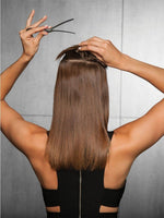 16" 8pc Straight Extension Kit | Heat Friendly Synthetic Clip In - Ultimate Looks