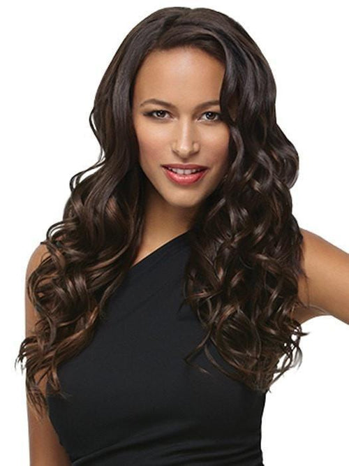 18" 8pc Wavy Extension Kit Hairpiece by Hairdo | Heat Friendly Synthetic - Ultimate Looks