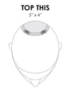 Top This 16" HH | 100% Remy Human Hairpiece (Monofilament Base) - Ultimate Looks